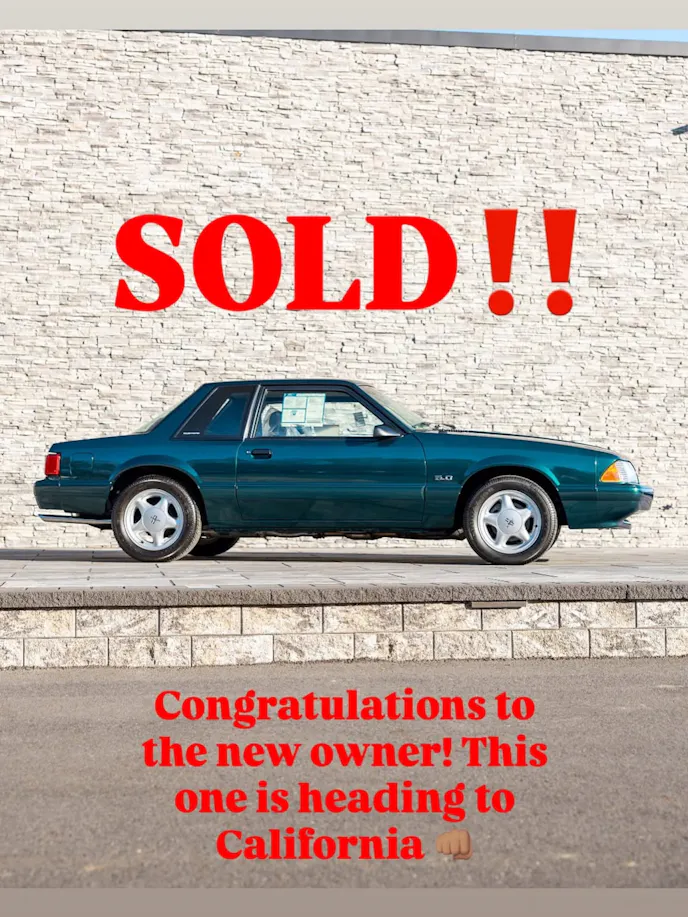 Six-Figure 1992 Mustang LX