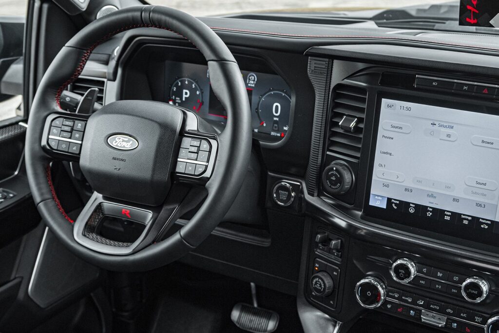 VelociRaptor 1000 Dashboard and Steering Wheel