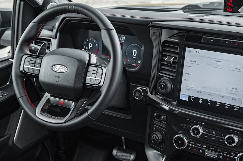 VelociRaptor 1000 Dashboard and Steering Wheel