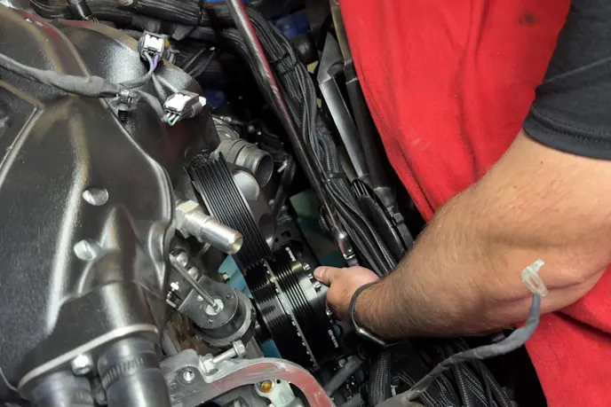 S650 Mustang ATI Super Damper Installation (2)