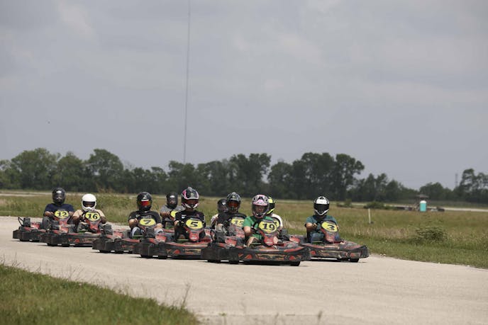 Go karting at MSR Houston