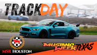 Mustang Week Track Day Graphic