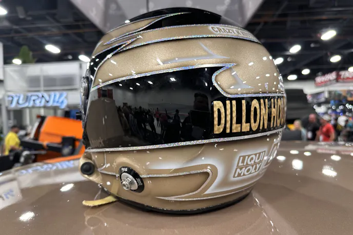 Dillon Houck's Customized Helmet