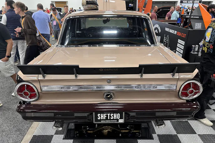 Interior of Project SHO-OFF Falcon Rear View (2)