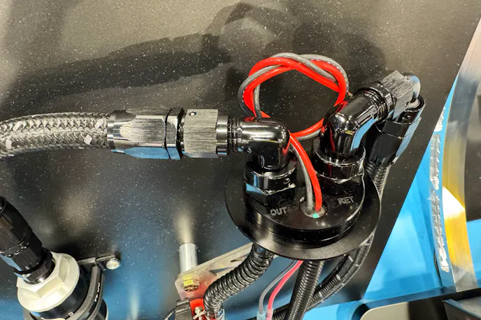 SEMA Holley Fox Fuel System