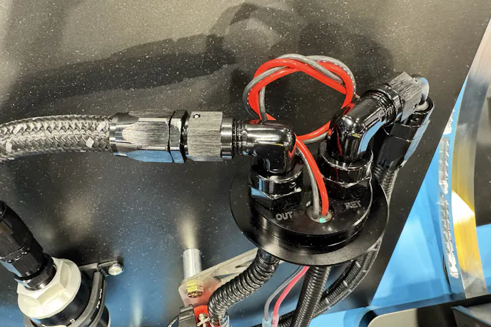 SEMA Holley Fox Fuel System