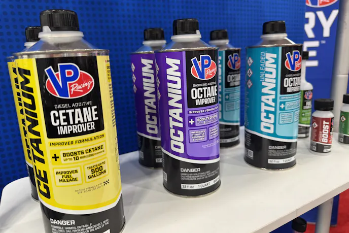 VP Racing's fuel additives