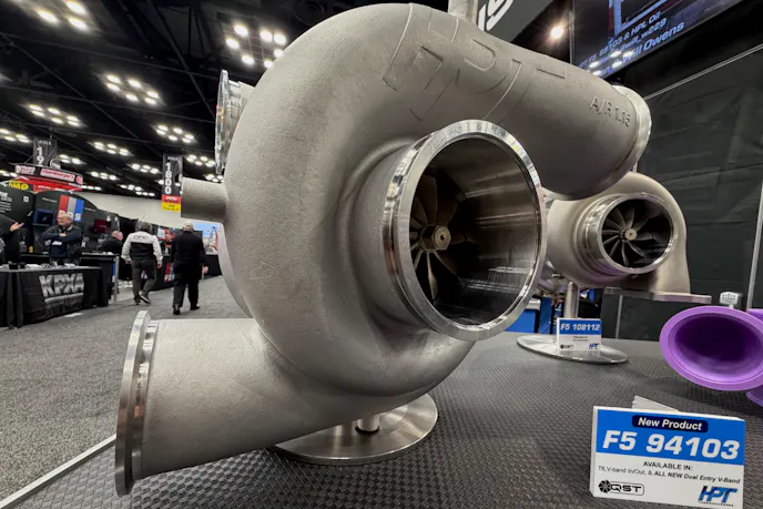 HPT Turbochargers’ F5 Dual-Entry turbocharger
