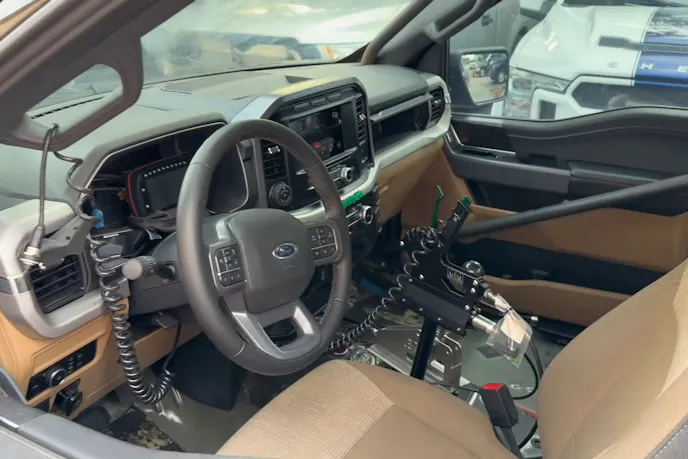 Interior of a Gen 4 F-150