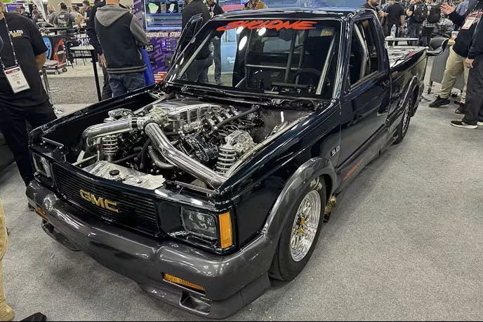 Twin-Turbo Coyote Swapped GMC Syclone