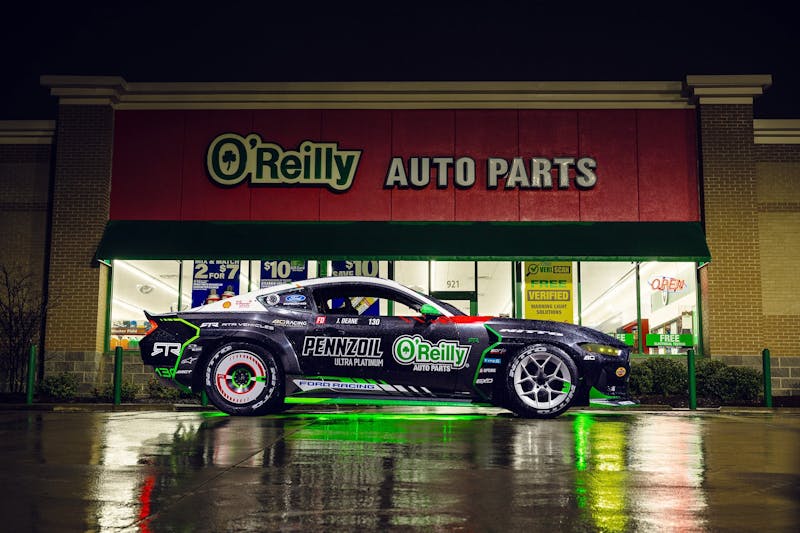 RTR James Deane O’Reilly Auto Parts Sponsorship