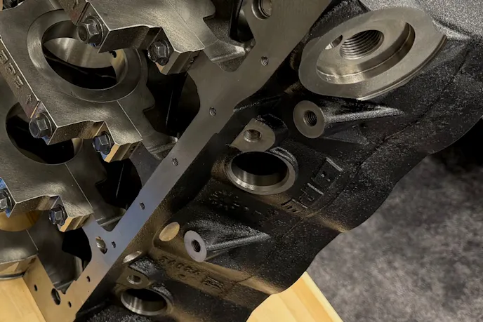 Blueprint Engines New Bare Ford 302 and 351W engine blocks