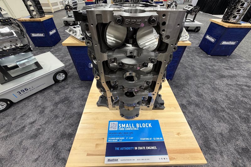 Blueprint Engines New Bare Ford 302 and 351W engine blocks