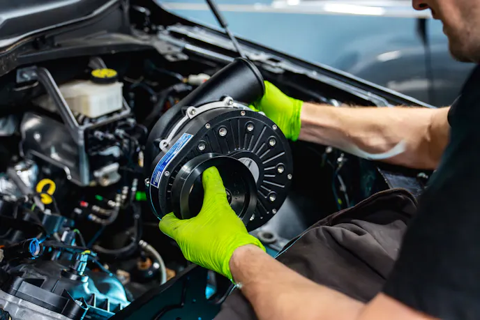 Ford Muscle x House of Boost Project Airstrike ProCharger Install