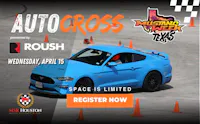 Autocross Graphic for Mustang Week Texas