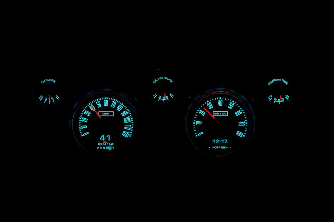 Mustang RTX Instruments Dash Nightmode