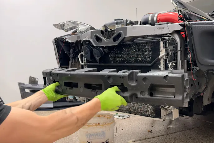 air-to-air intercooler installation process