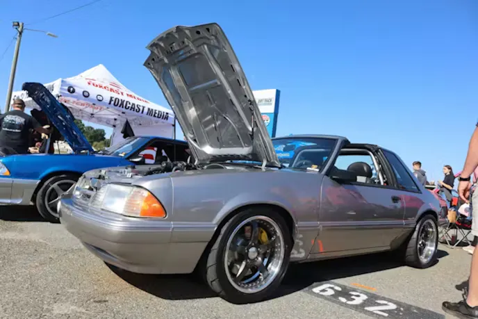 SEMA Fox Mustang Boom