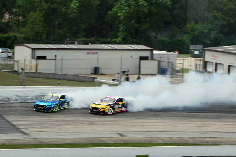 mustang week texas drifting