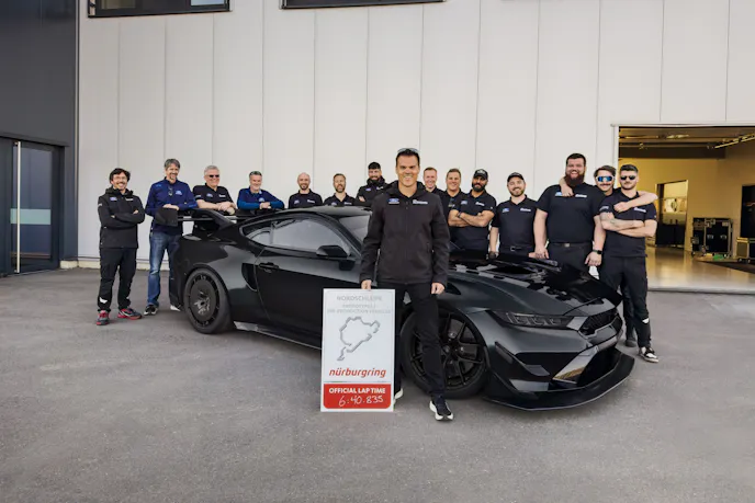 Mustang GTD Competition Nürburgring Lap Record