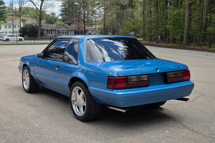 Bimini Blue 1992 Mustang LX Coupe Auction