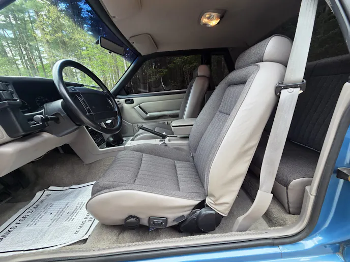 Bimini Blue 1992 Mustang LX Coupe Auction