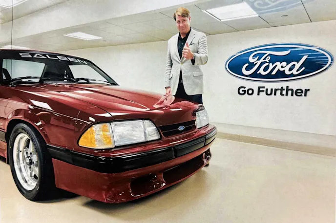 Jim Farley Fox Saleen BaT Auction