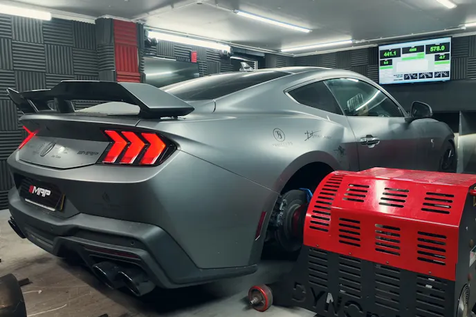1000bhp dark horse mustang dyno