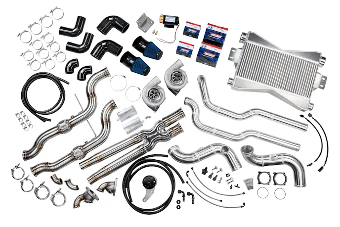 SPE Motorsport 2024+ S650 Mustang GT/Dark Horse Twin Turbo System