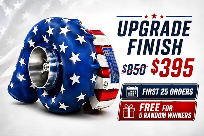 ProCharger Limited Stars & Stripes Supercharger Finish Option