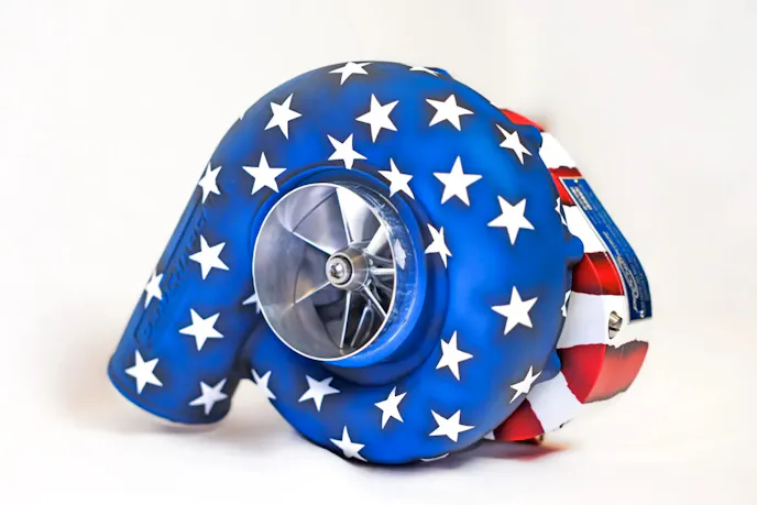 ProCharger Limited Stars & Stripes Supercharger Finish Option