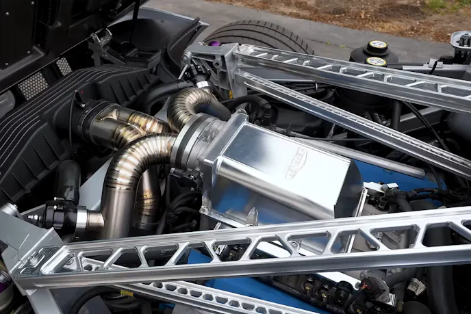 Heffner titanium twin-turbo kit