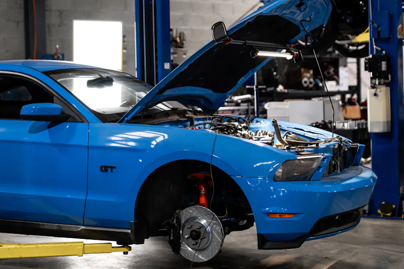 SPE Motorsport Godzilla 7.3-liter V8 Swap Project Blue Chew