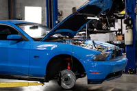 SPE Motorsport Godzilla 7.3-liter V8 Swap Project Blue Chew