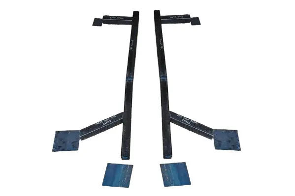 Through-the-floor subframe connectors