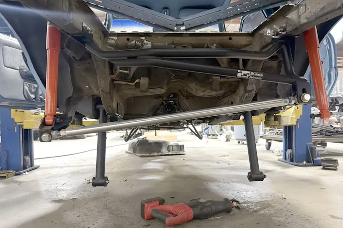 Fox v Ferrari Chassis Prep