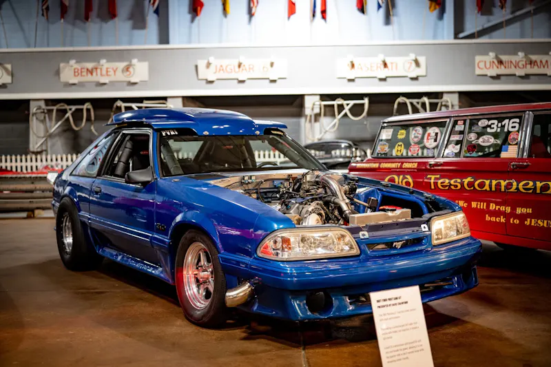 Simeone Foundation Automotive Museum Fox Mustang Exhibit
