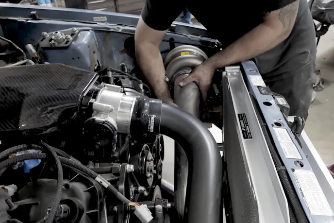 Fox v Ferrari Custom Turbo Fab