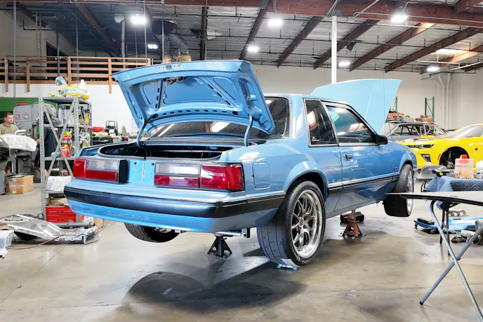 Fox v Ferrari Custom Turbo Fab