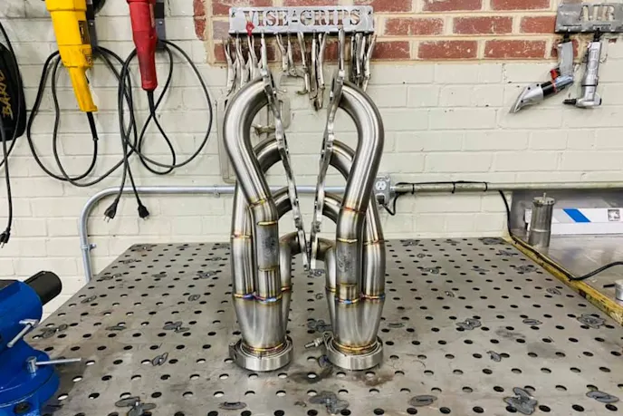 Fox v Ferrari Custom Turbo Fab