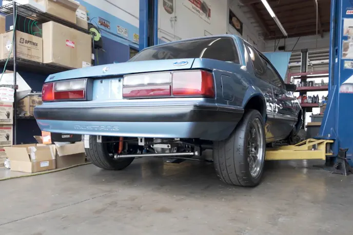 Fox v Ferrari Mustang Brakes, Wheels, Tires