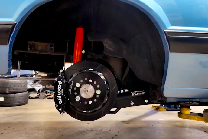 Fox v Ferrari Mustang Brakes, Wheels, Tires